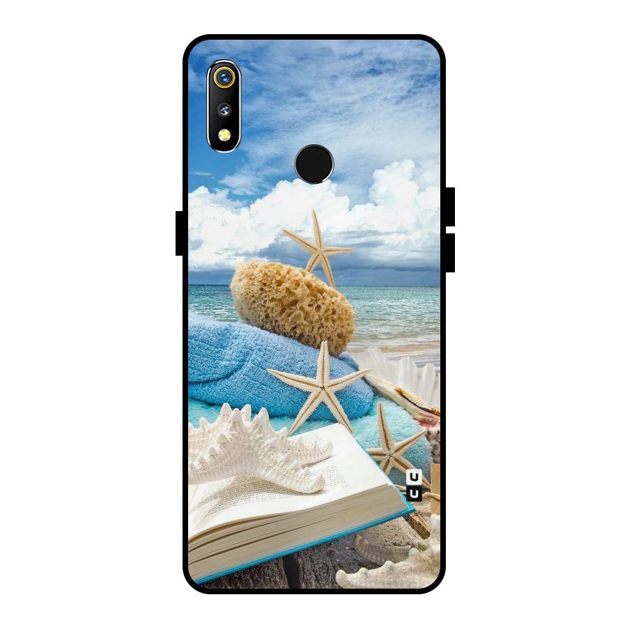 Beach Sky Metal Back Case for Realme 3i