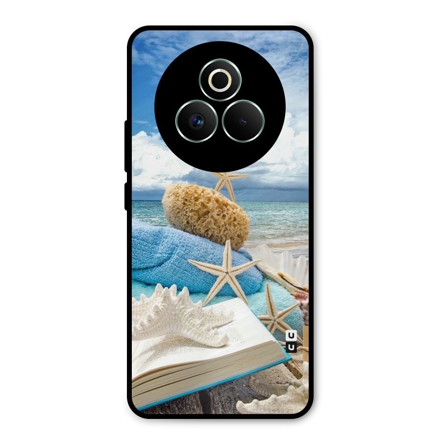 Beach Sky Metal Back Case for Realme P3 Pro