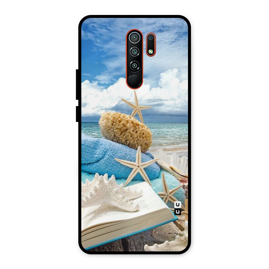 Beach Sky Metal Back Case for Redmi 9 Prime