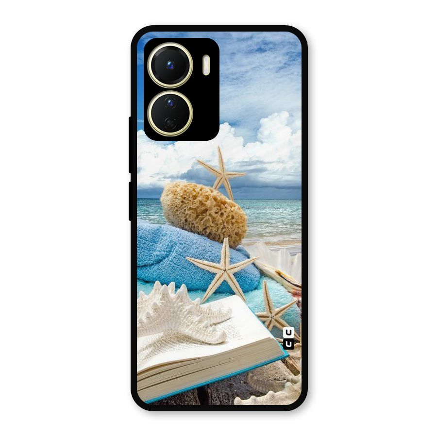 Beach Sky Metal Back Case for Vivo T2x