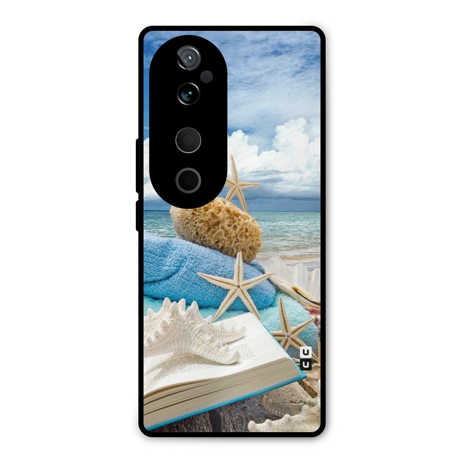 Beach Sky Metal Back Case for Vivo T3 Ultra