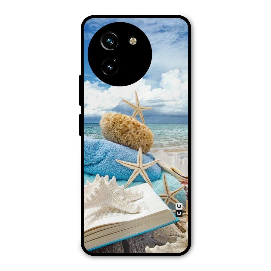 Beach Sky Metal Back Case for Vivo T3x