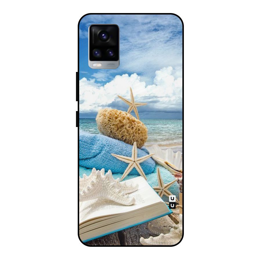 Beach Sky Metal Back Case for Vivo V20