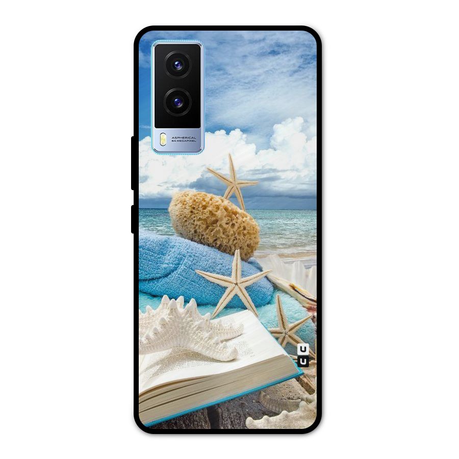 Beach Sky Metal Back Case for Vivo V21e 5G
