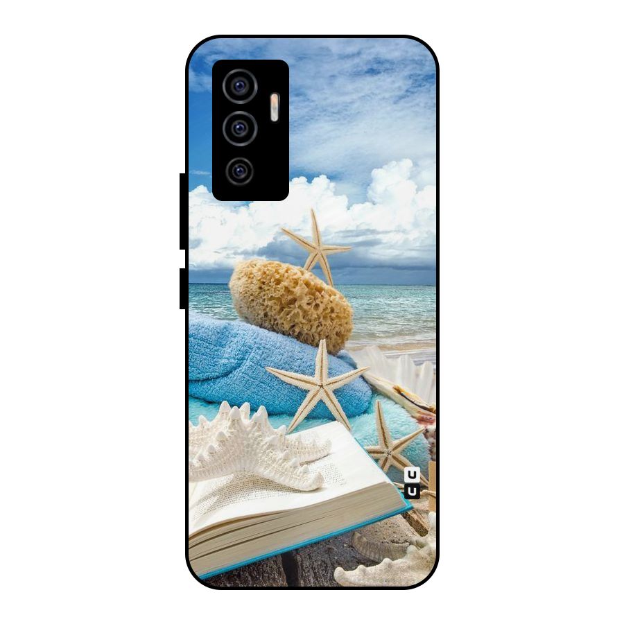 Beach Sky Metal Back Case for Vivo V23e
