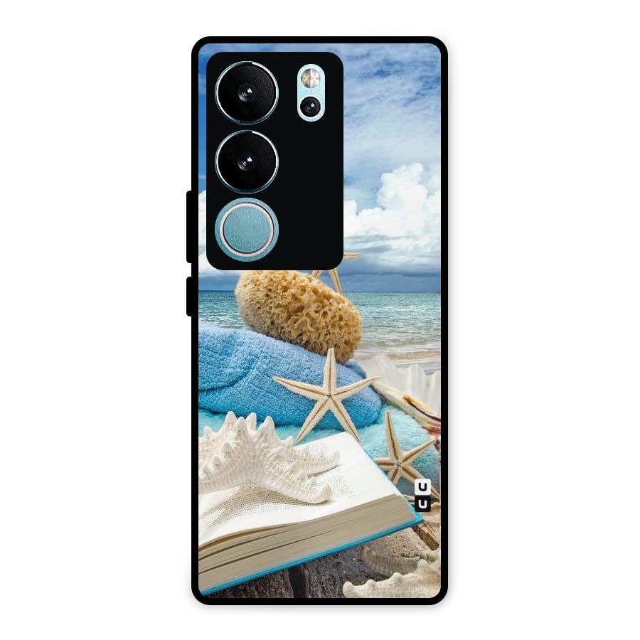 Beach Sky Metal Back Case for Vivo V29