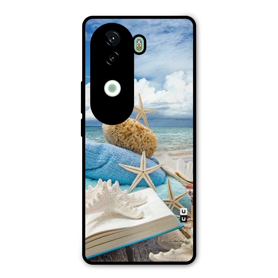 Beach Sky Metal Back Case for Vivo V40e