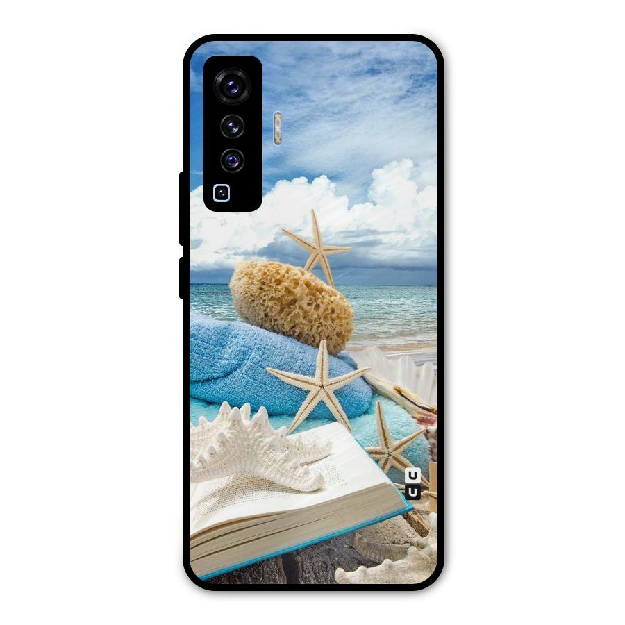 Beach Sky Metal Back Case for Vivo X50