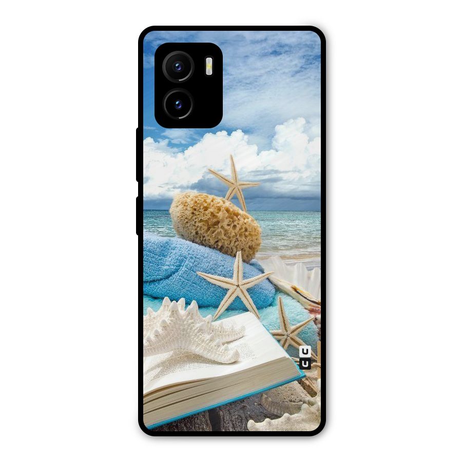 Beach Sky Metal Back Case for Vivo Y15s