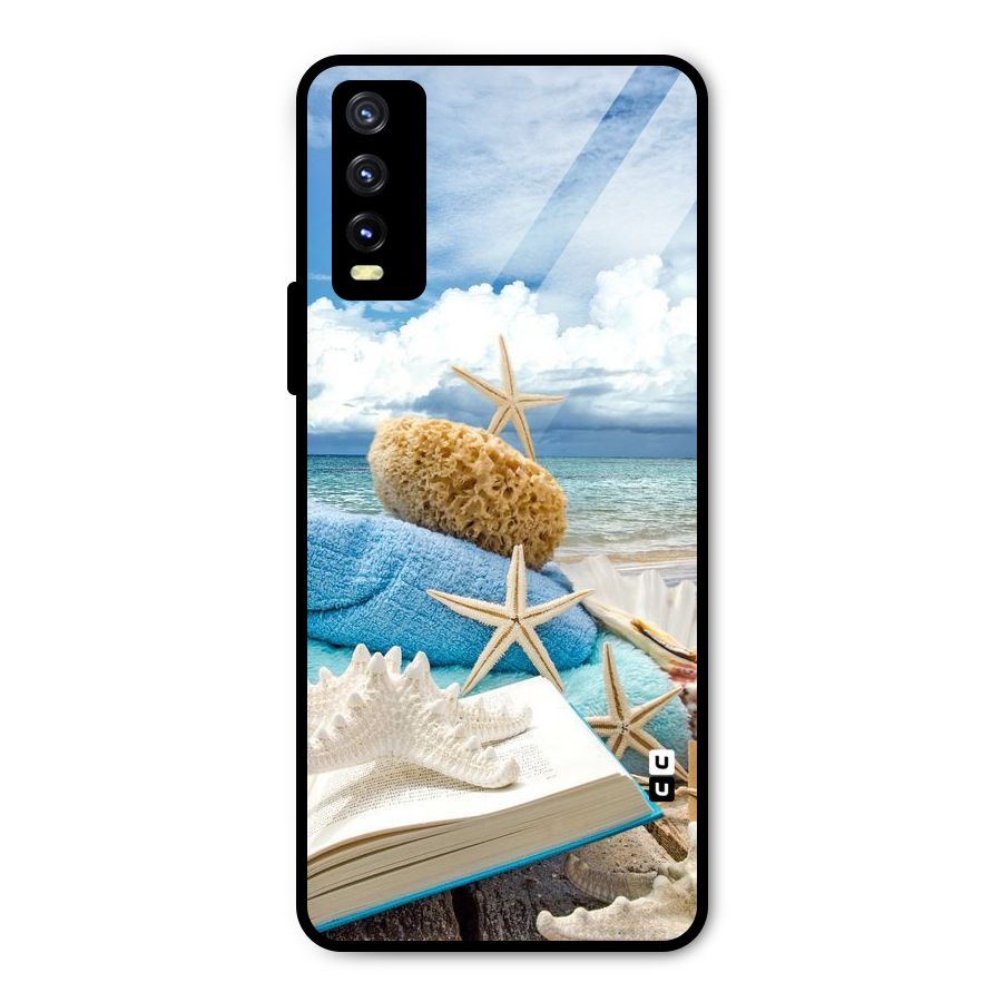 Beach Sky Metal Back Case for Vivo Y20 2021