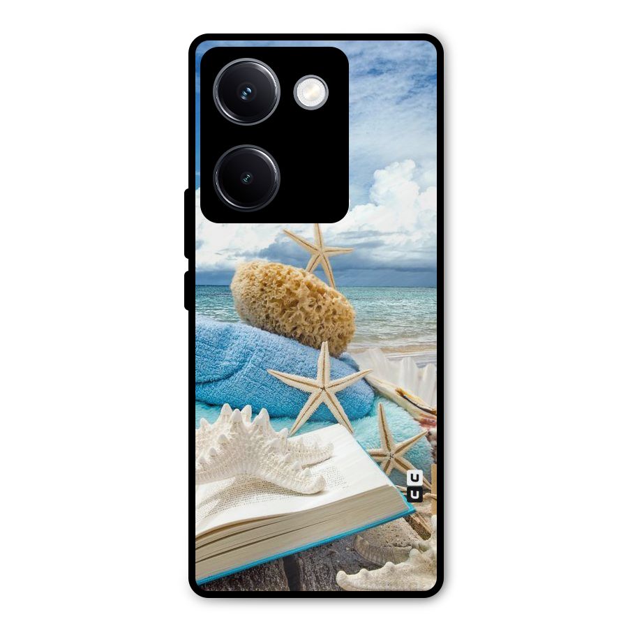 Beach Sky Metal Back Case for Vivo Y300 Plus