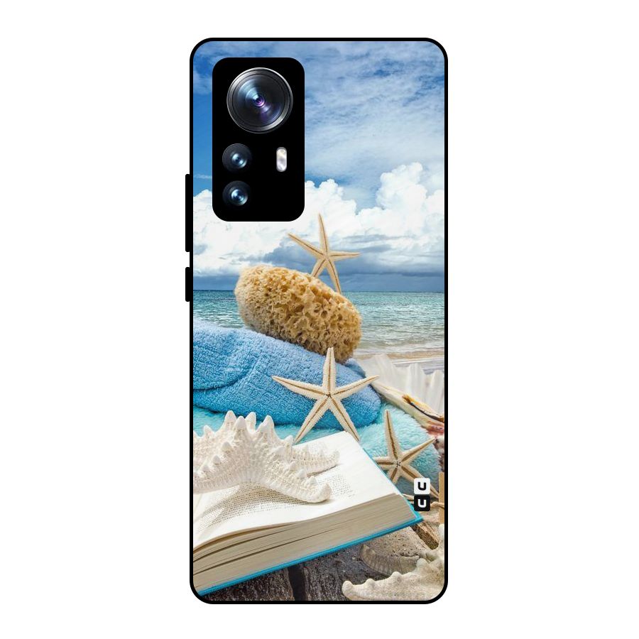 Beach Sky Metal Back Case for Xiaomi 12 Pro