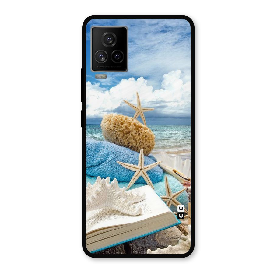 Beach Sky Metal Back Case for iQOO 7 Legend 5G