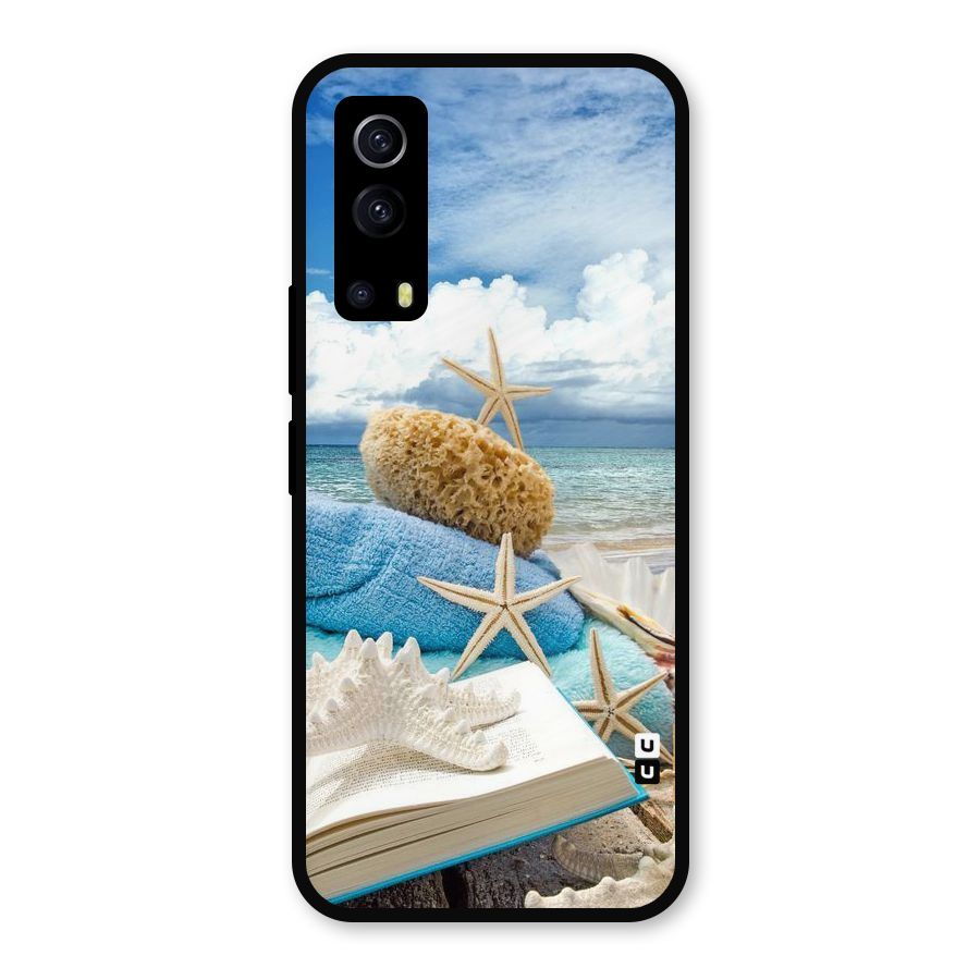 Beach Sky Metal Back Case for iQOO Z3