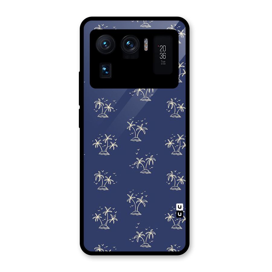 Beach Trees Glass Back Case for Mi 11 Ultra