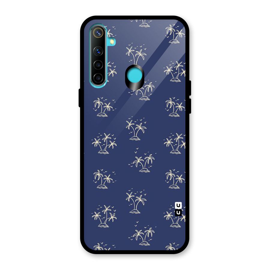 Beach Trees Glass Back Case for Realme Narzo 10