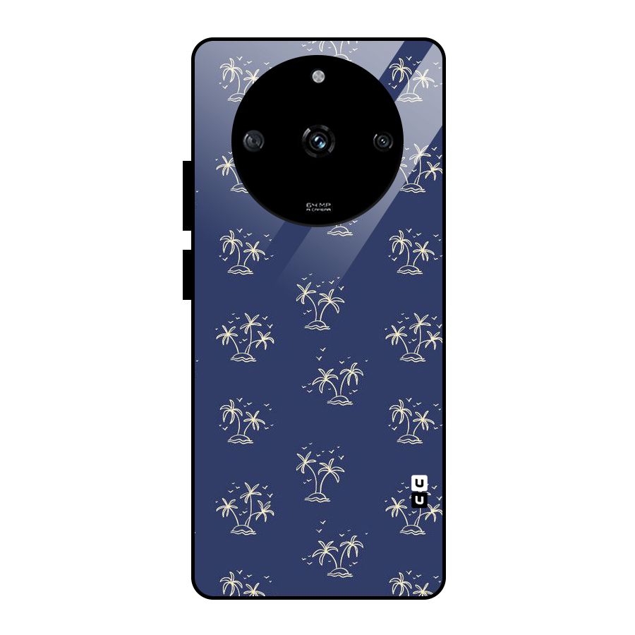 Beach Trees Glass Back Case for Realme Narzo 60 5G