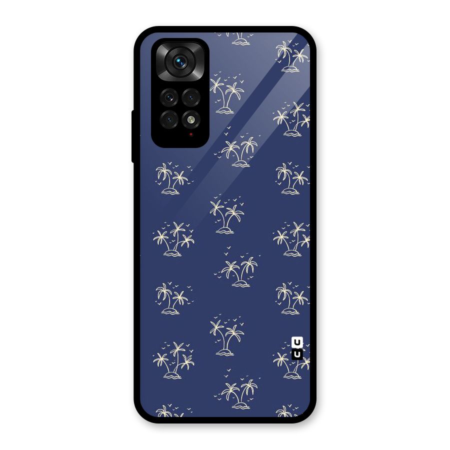 Beach Trees Glass Back Case for Redmi Note 11S