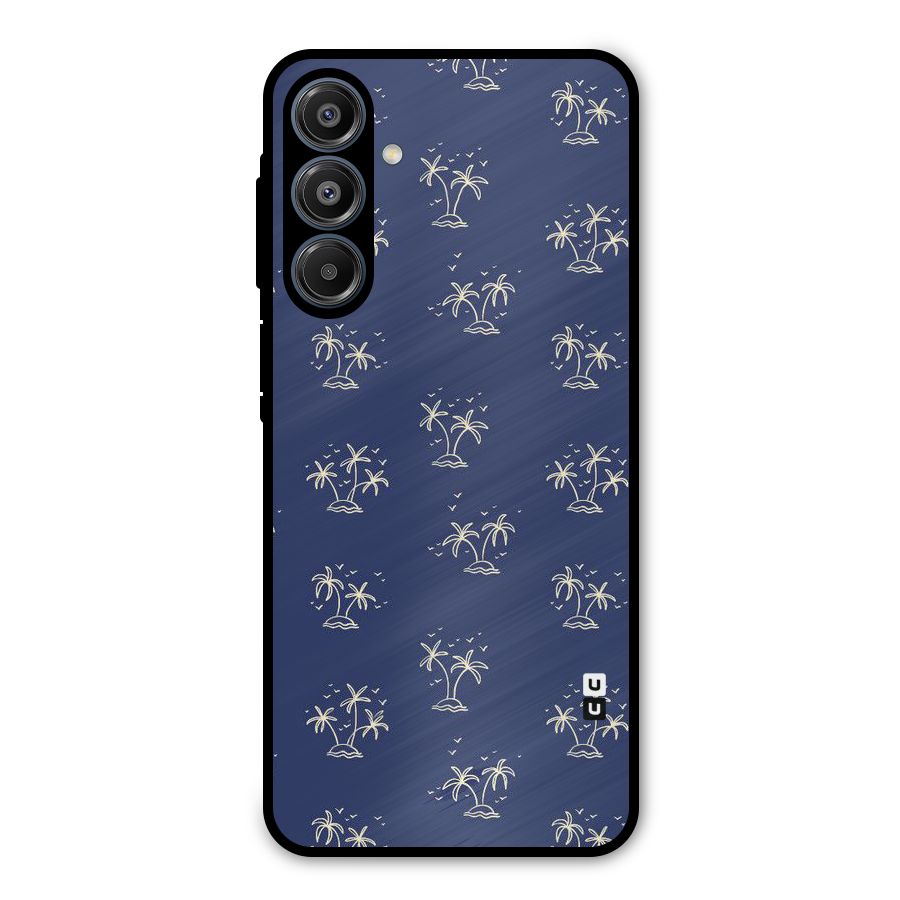 Beach Trees Metal Back Case for Galaxy A16 5G