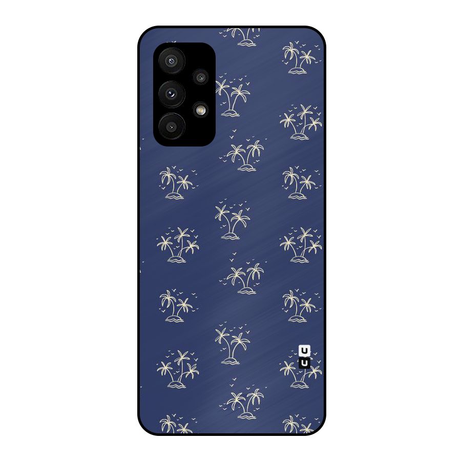 Beach Trees Metal Back Case for Galaxy A23