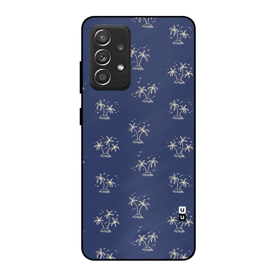 Beach Trees Metal Back Case for Galaxy A52s 5G