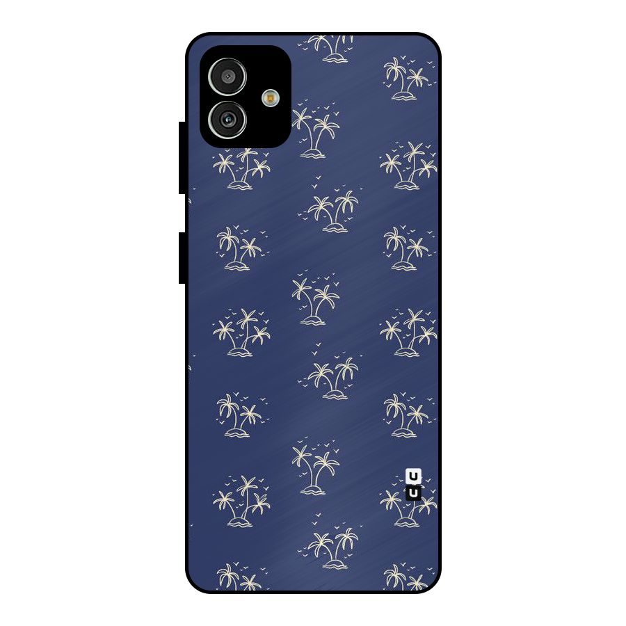 Beach Trees Metal Back Case for Galaxy M13 5G