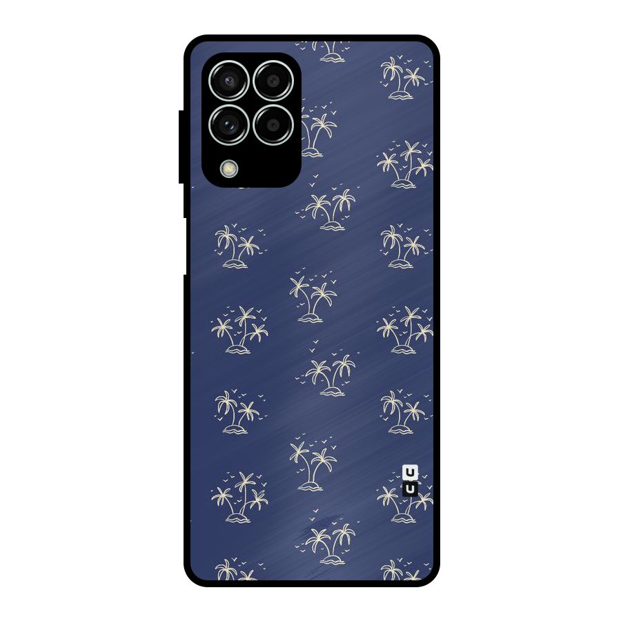 Beach Trees Metal Back Case for Galaxy M33