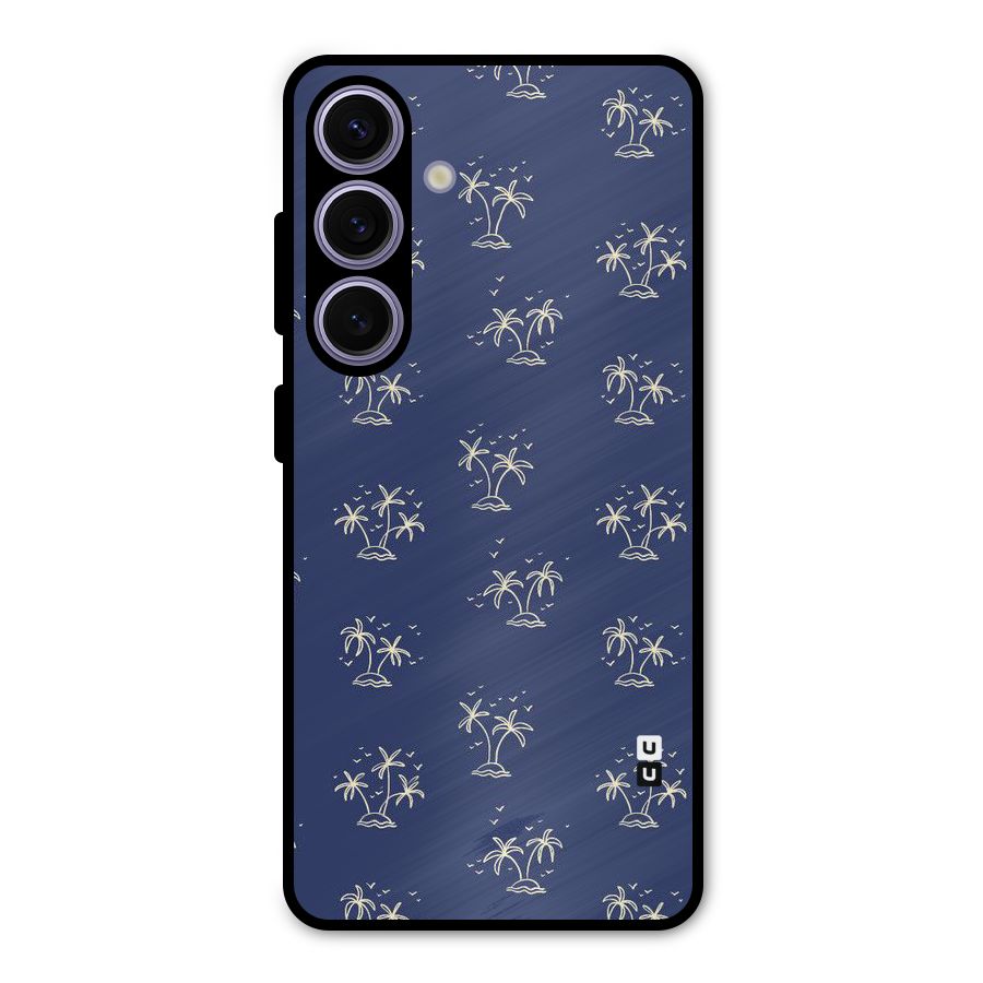 Beach Trees Metal Back Case for Galaxy S24