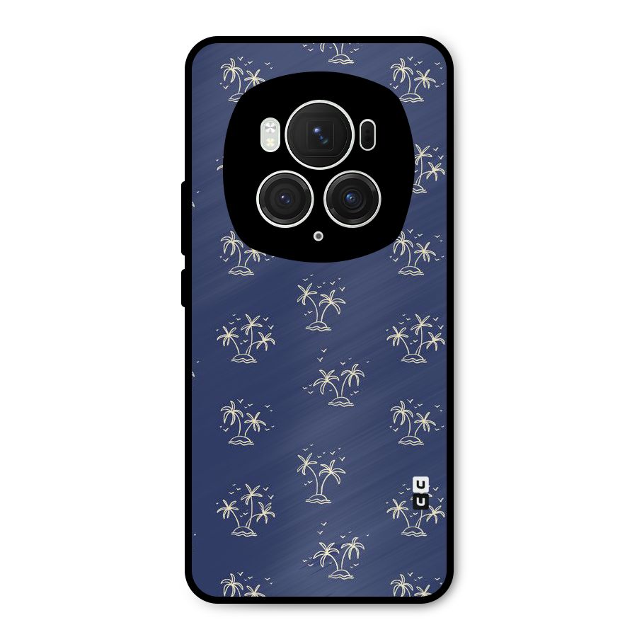 Beach Trees Metal Back Case for Honor Magic6 Pro