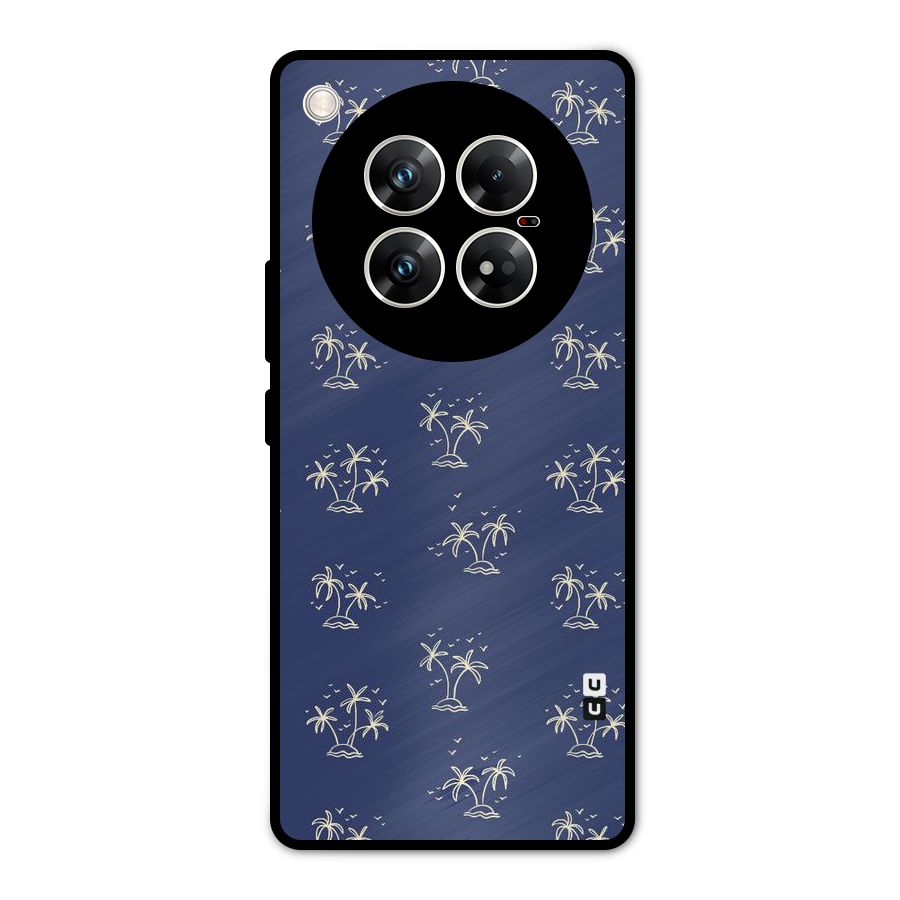 Beach Trees Metal Back Case for Infinix Zero 40 5G