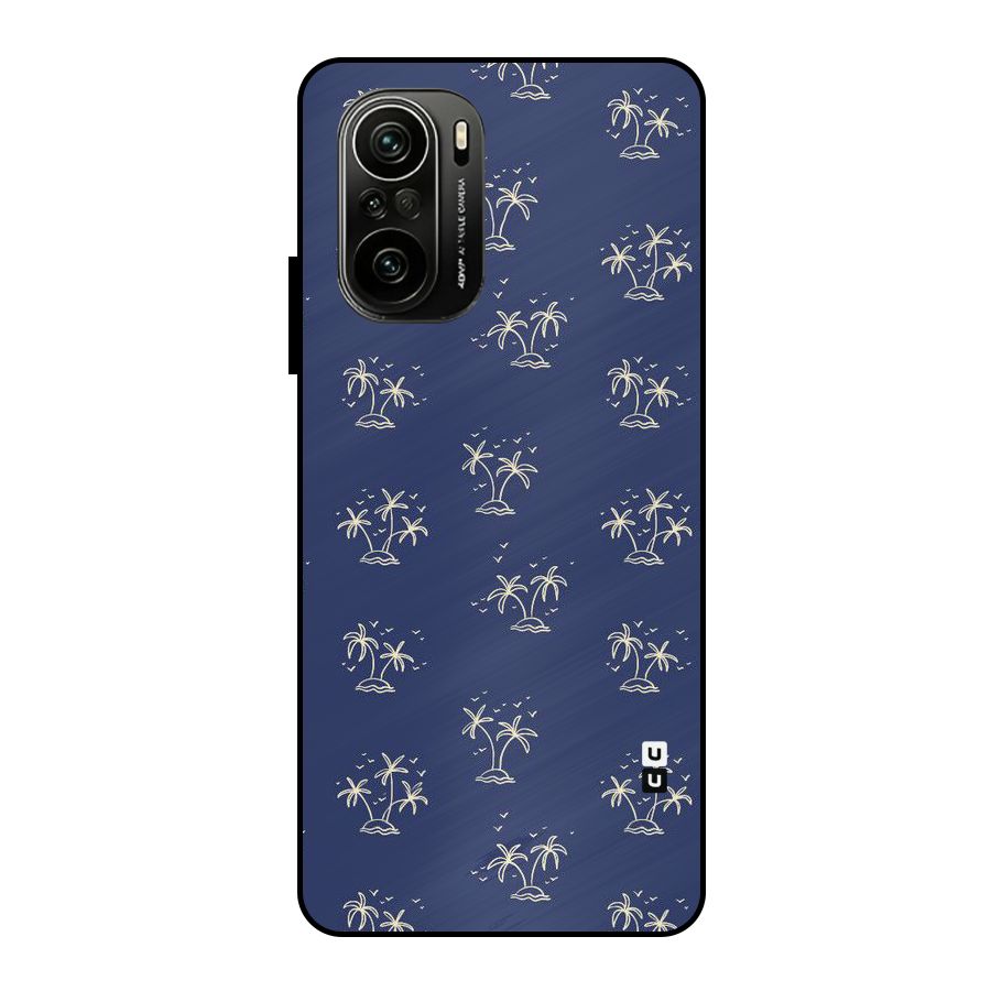 Beach Trees Metal Back Case for Mi 11X Pro