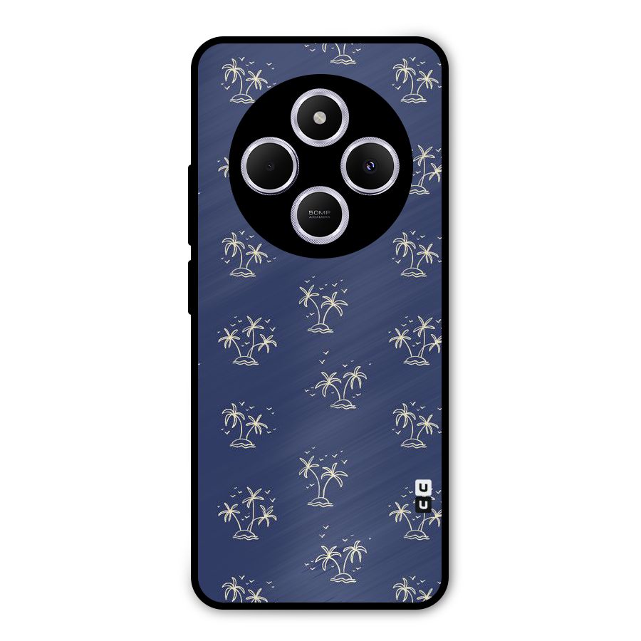 Beach Trees Metal Back Case for Poco M7