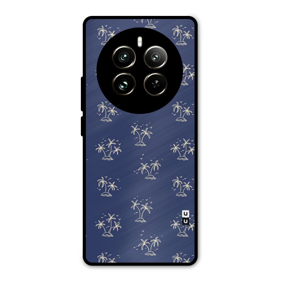 Beach Trees Metal Back Case for Realme 12 Pro