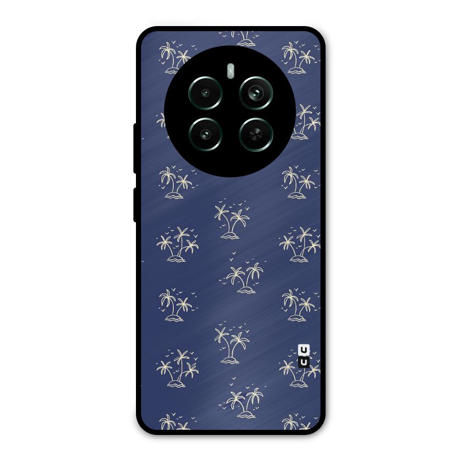 Beach Trees Metal Back Case for Realme 12 Pro Plus