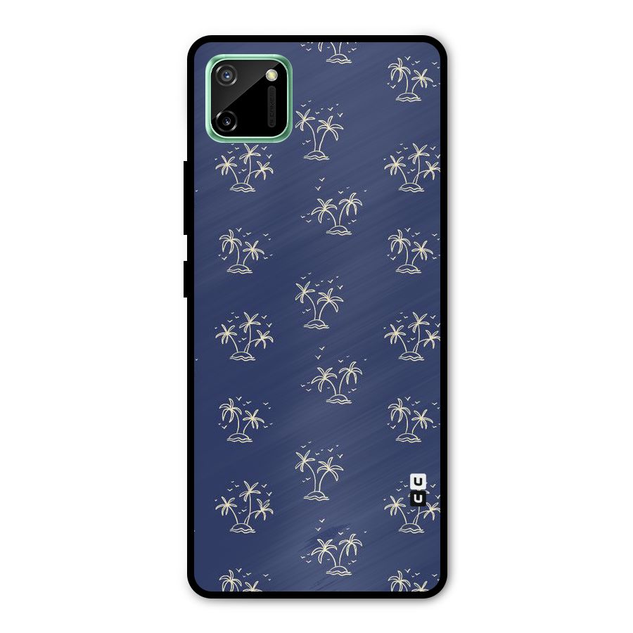 Beach Trees Metal Back Case for Realme C11