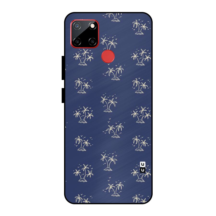 Beach Trees Metal Back Case for Realme C12