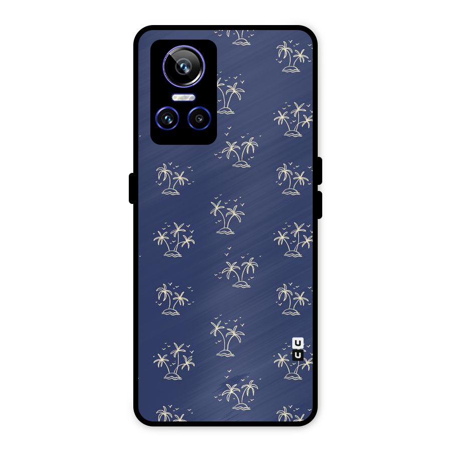 Beach Trees Metal Back Case for Realme GT Neo 3