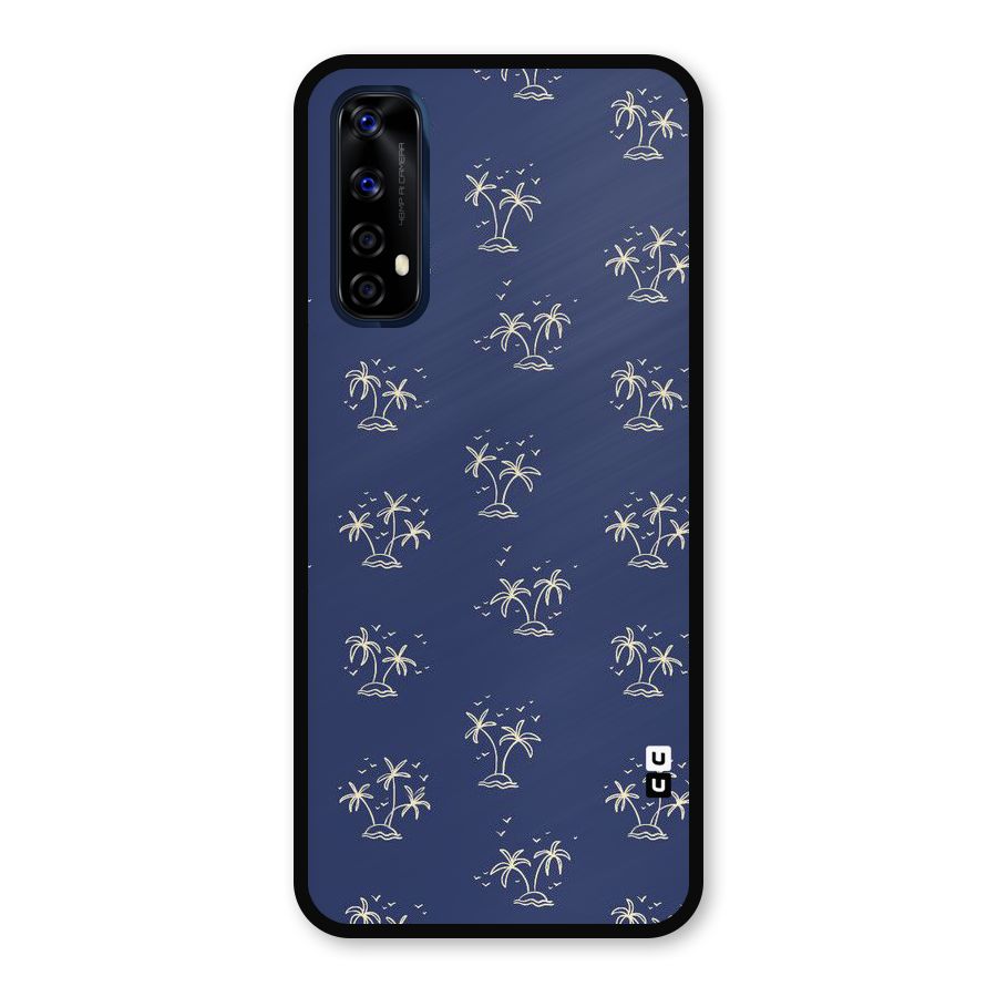 Beach Trees Metal Back Case for Realme Narzo 20 Pro