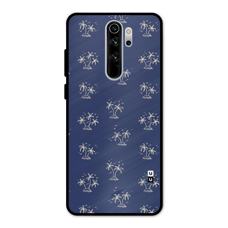 Beach Trees Metal Back Case for Redmi Note 8 Pro