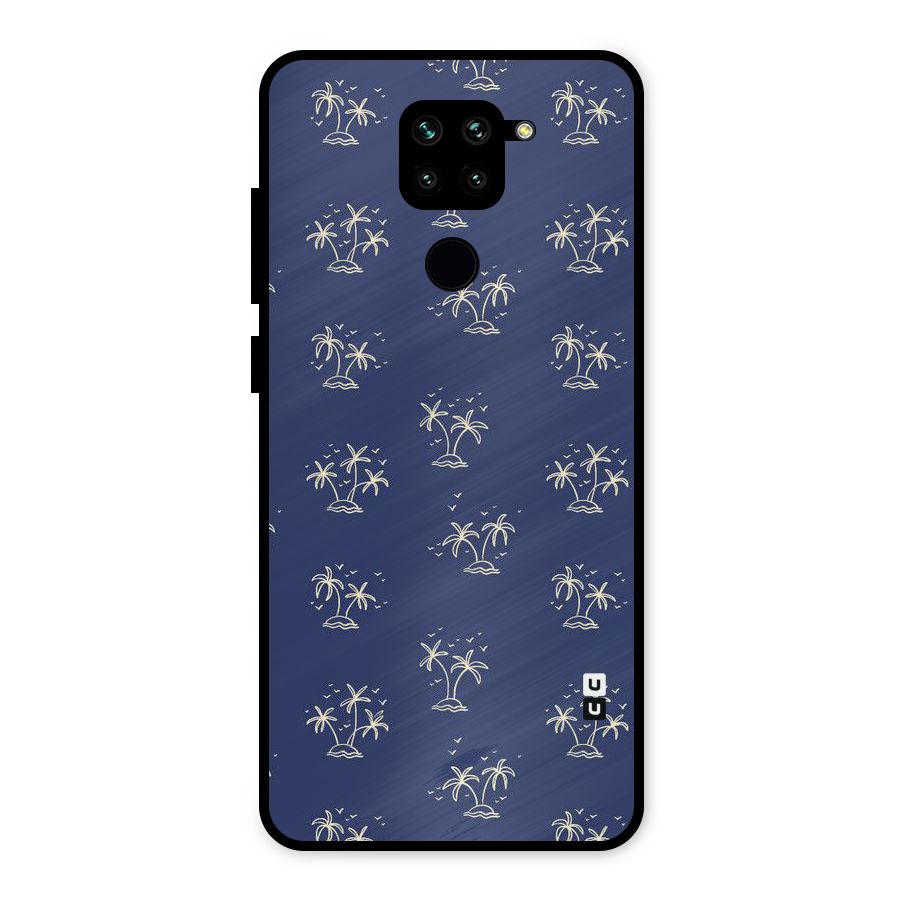 Beach Trees Metal Back Case for Redmi Note 9