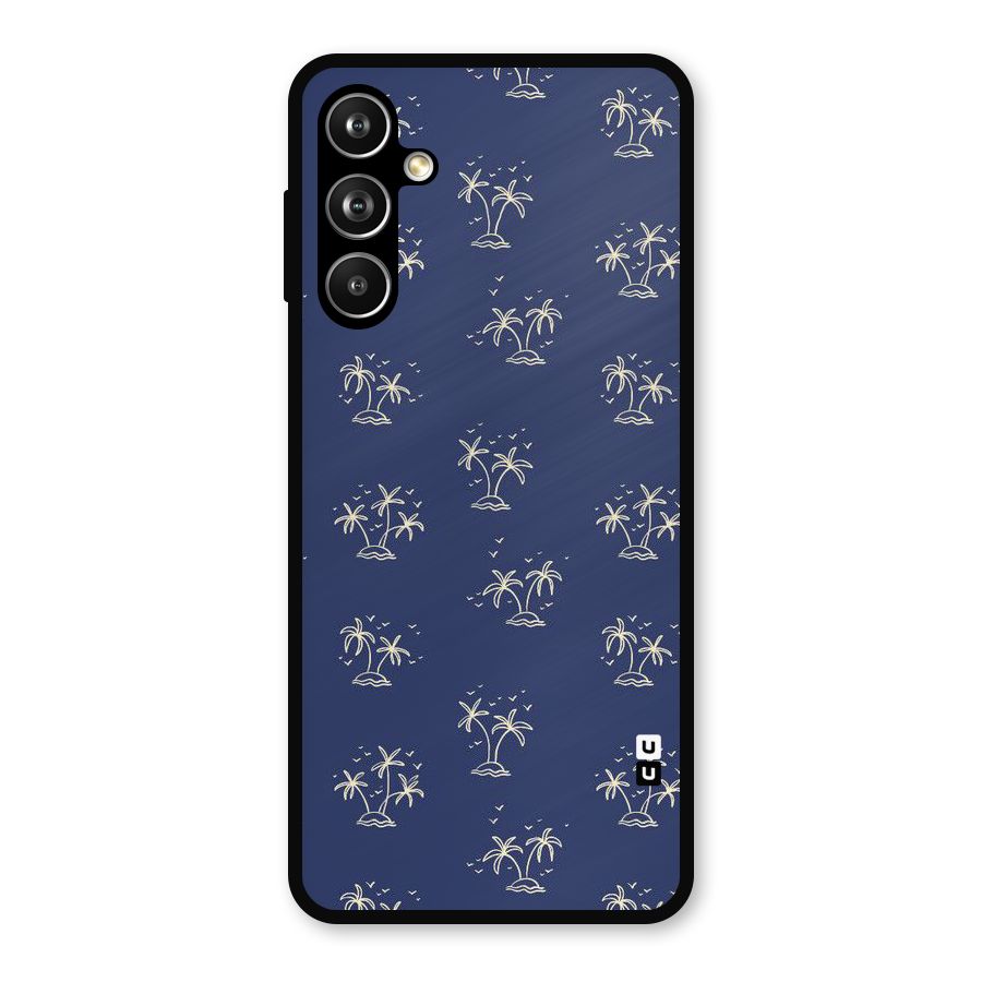 Beach Trees Metal Back Case for Samsung Galaxy M54