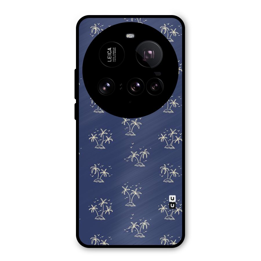 Beach Trees Metal Back Case for Xiaomi 15 Ultra
