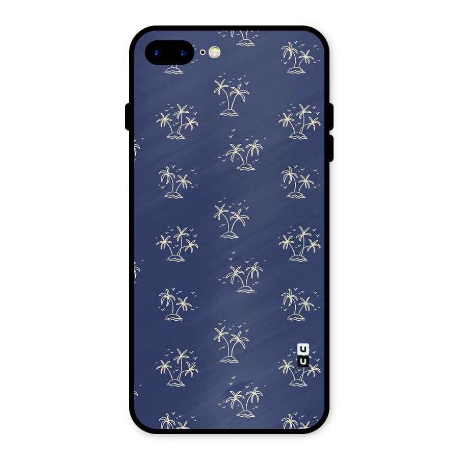 Beach Trees Metal Back Case for iPhone 7 Plus