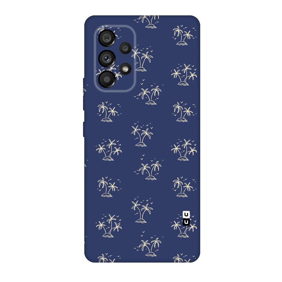 Beach Trees Original Polycarbonate Back Case for Galaxy A53 5G