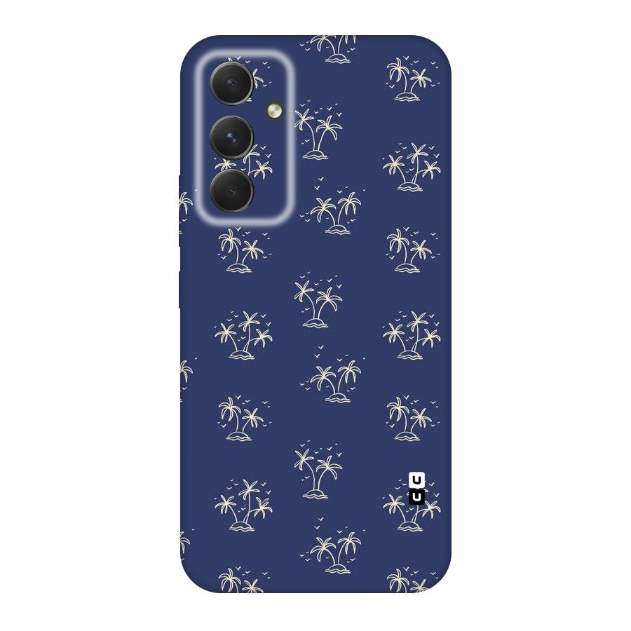Beach Trees Original Polycarbonate Back Case for Galaxy A54