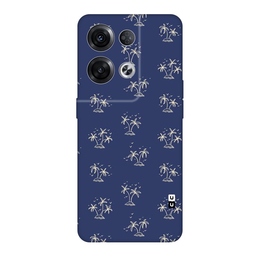 Beach Trees Original Polycarbonate Back Case for Oppo Reno8 Pro 5G
