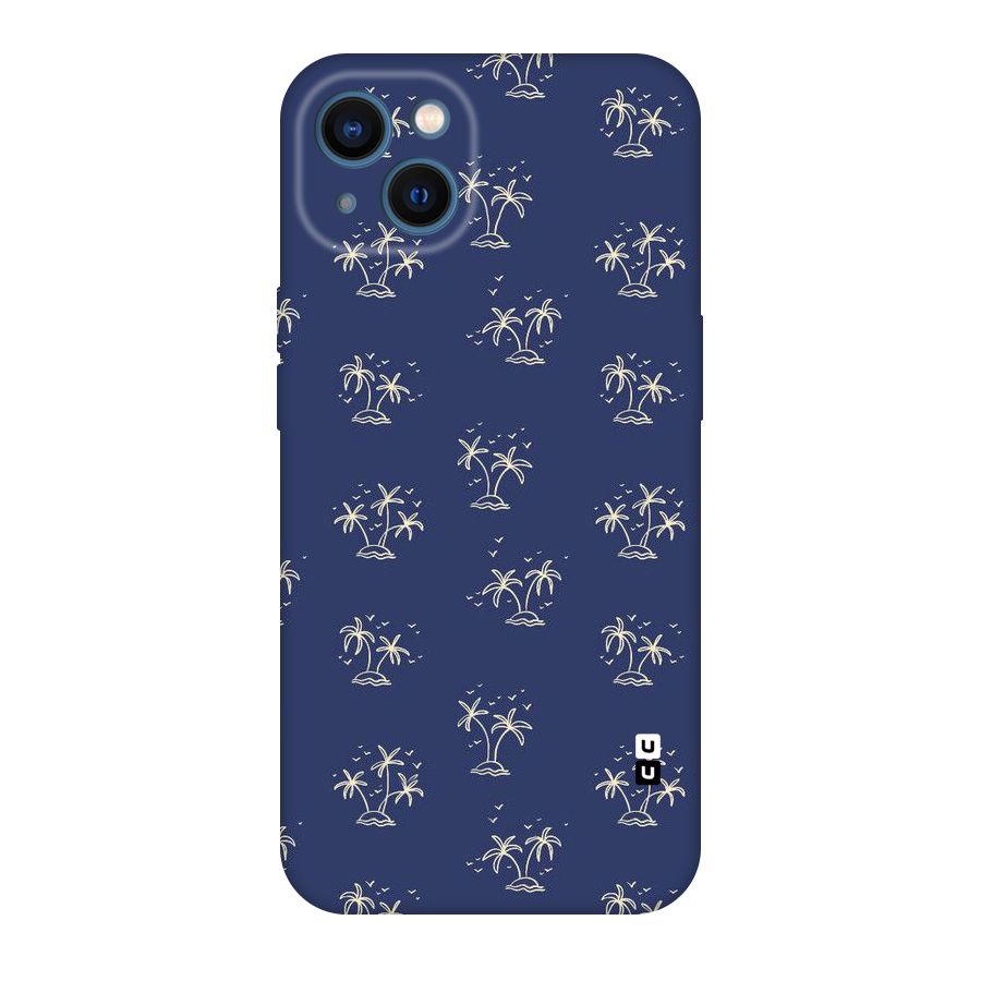 Beach Trees Original Polycarbonate Back Case for iPhone 13