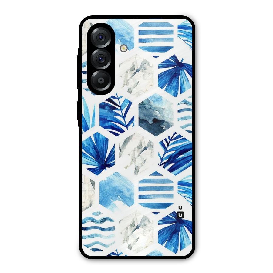 Beach Vibes Pentagon Design Metal Back Case for Galaxy A56