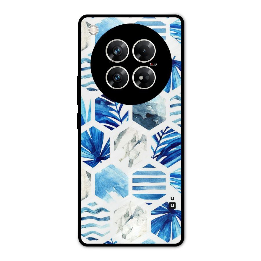 Beach Vibes Pentagon Design Metal Back Case for Infinix Zero 40 5G