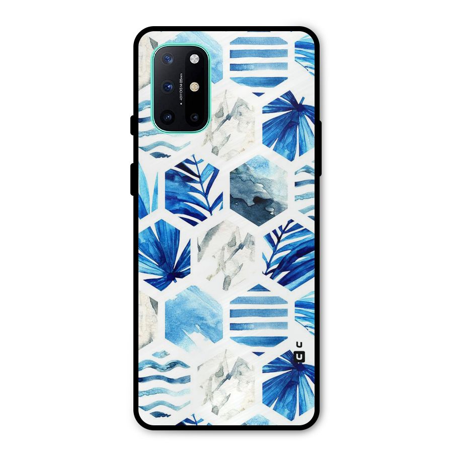 Beach Vibes Pentagon Design Metal Back Case for OnePlus 8T